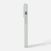 モダンな名前デザイン iPhoneケース (左側面)