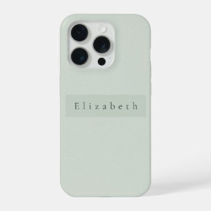 モダンな名前デザイン iPhone 15 PROケース