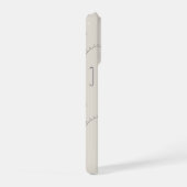 モダンな名前 iPhoneケース (右側面)