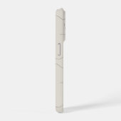 モダンな名前 iPhoneケース (右側面)