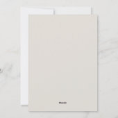 モダンな喜び シンプル アブストラクト 非写真 シーズンカード (裏面)