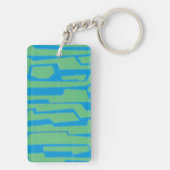 モダンな回路V キーホルダー (裏面)