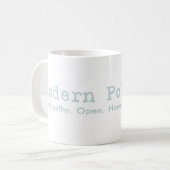 モダンな多マグ コーヒーマグカップ (正面左)