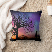 モダンな夢の木の枕 クッション (ブランケット)