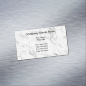 モダンな大理石の背景 マグネット名刺 (インサイチュ)