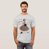 モダンな女の子32 Tシャツ (正面フル)