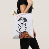 モダンな女性のためのMah Jonggのトートバック トートバッグ (クローズアップ)