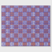 モダンな季節のコンテンポラリーなバースデーギフト ラッピングペーパー (フラット)