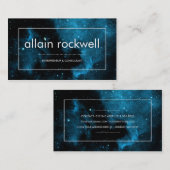 モダンな宇宙の銀河系の名刺 名刺 (正面/裏面)