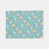 モダンな宇宙フリースブランケット フリースブランケット (正面(横))