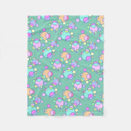 モダンな宇宙フリースブランケット フリースブランケット (正面)