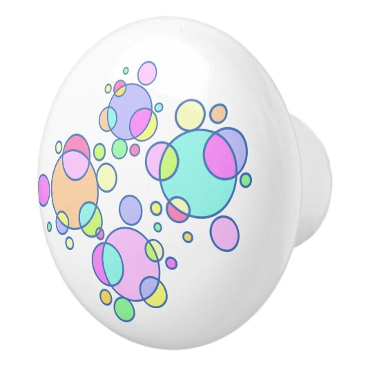 モダンな宇宙陶磁器のノブ セラミックノブ (右)