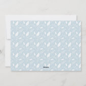 モダンな宗教的クリスマス十字架写真 シーズンカード (裏面)