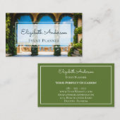 モダンな専門のイタリアンな建築の写真 名刺 (正面/裏面)