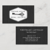モダンな専門の不動産 名刺 (正面/裏面)