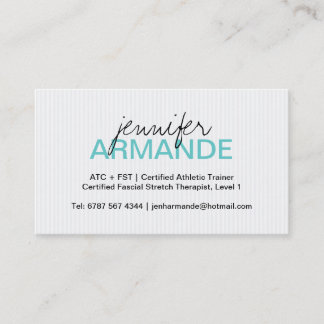 モダンな専門の名刺 名刺