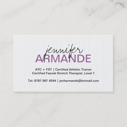 モダンな専門の名刺 名刺 (正面)