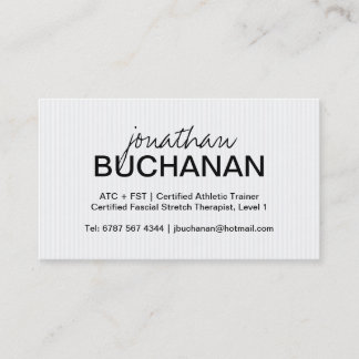 モダンな専門の名刺 名刺