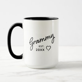モダンな就任日グラミーコーヒー マグカップ