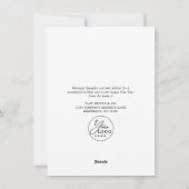 モダンな帽子を脱いであなたに敬意を表する　スノーマン　レッドカンパニー　ロゴ シーズンカード (裏面)