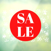 モダンな店舗の窓用フィルム セール ウィンドウ クライング ウィンドウサイン (シート3)