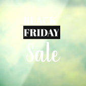 モダンな店舗の窓用ブラックフライデーセール ウィンドウクリング ウィンドウサイン (シート3)