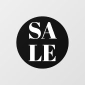 モダンな店舗の窓用販売用ウィンドウクリング ウィンドウサイン (シート)