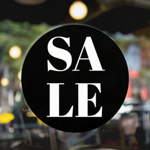 モダンな店舗窓用フィルム 販売窓用ステッカー ウィンドウサイン