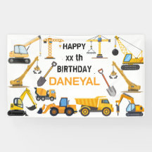 モダンな建設シンプルな子供の誕生日