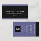 モダンな弁護士の名刺 名刺 (正面/裏面)