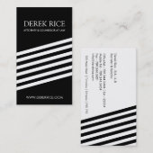 モダンな弁護士の名刺 名刺 (正面/裏面)