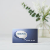 モダンな影響の名刺 名刺 (スタンド正面)