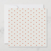 モダンな手描きスイカの果物ベイビーシャワー 招待状 (裏面)