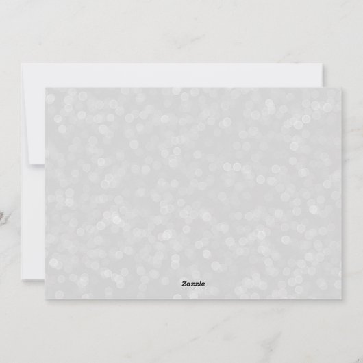 モダンな手書きフォントのハッピーホリデイズ家族写真 シーズンカード (裏面)