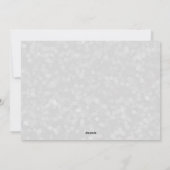 モダンな手書きフォントのハッピーホリデー家族写真 シーズンカード (裏面)