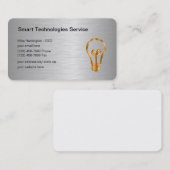 モダンな技術の名刺 名刺 (正面/裏面)