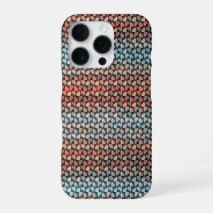 モダンな抽象ストライプ幾何学模様 1294 iPhone 16 PROケース