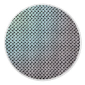 モダンな抽象デジタルパターン デザイン 1246 セラミックノブ (正面)
