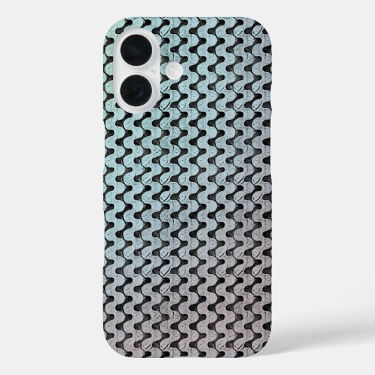 モダンな抽象デジタルパターン デザイン 1246 Case-Mate iPhoneケース (裏面)