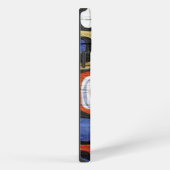 モダンな抽象パステル木目調 iPhoneケース (右側面)