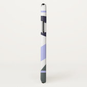 モダンな抽象フラワーリーフ柄 名前 Case-Mate iPhoneケース (裏面/右)