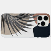 モダンな抽象ボタニカルiPhoneケース Case-Mate iPhoneケース (裏面 (横))