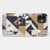 モダンな抽象幾何学デザインのスマホケース Case-Mate iPhoneケース (裏面(横))