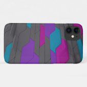 モダンな抽象幾何学柄 Case-Mate iPhoneケース (裏面(横))