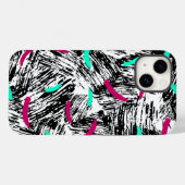 モダンな抽象柄 Case-Mate iPhoneケース (裏面 (横))