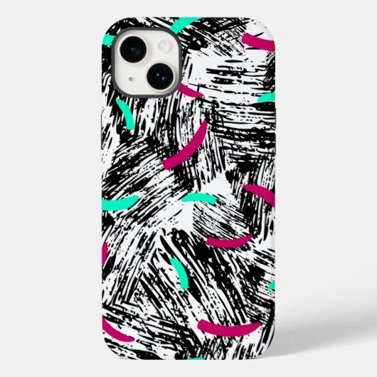モダンな抽象柄 Case-Mate iPhoneケース (裏面)