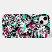 モダンな抽象柄 Case-Mate iPhoneケース (裏面 (横))