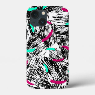 モダンな抽象柄 iPhone 13 MINIケース