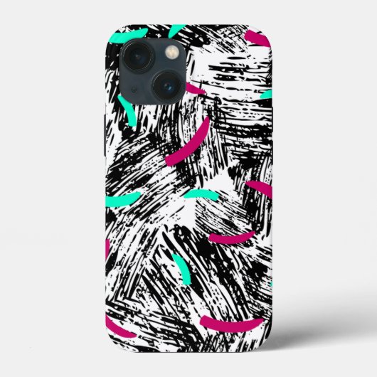 モダンな抽象柄 Case-Mate iPhoneケース (裏面)