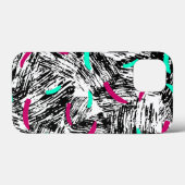 モダンな抽象柄 Case-Mate iPhoneケース (裏面 (横))
